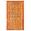 Tapis orange à transition de couleur 3 pi 8 po x 6 pi 7 po