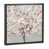 Toile encadrée de bois rustique foncé
