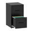 Classeur vertical en métal à 2 tiroirs Abheek - Rangement robuste en acier pour bureau personnel, support pour imprimante, format A4-735549572