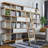 Banneker 10ft Stainless Steel Sliding Hardware Rolling Kit For Library And Home Use (Ladder not included)