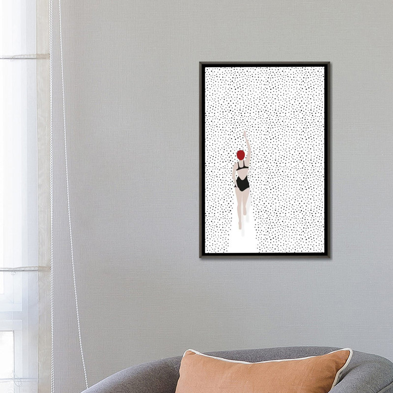« nageing points » par amy & kurt berlin-print, Toile tendue, H 26 po x l 18 po x P 1,5 po