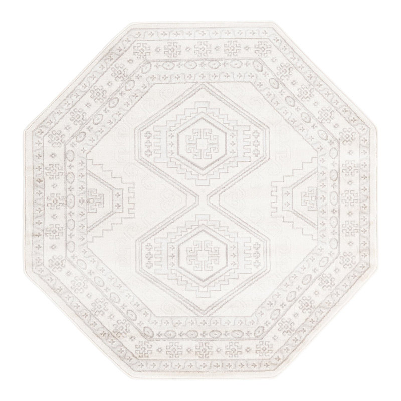 Oriental Area Rug, Octagon 160cm