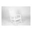 Ensemble de chaises berçantes toutes saisons avec table d'appoint, ensemble de chaises berçantes 3 pièces à texture de bois (comprend 2 chaises berçantes et 1 table)-1852171043