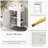 Abasi 3 - Door Accent Cabinet