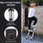 330Lbs 10.5Ft Multi-Functional Retractable Ladder Aluminum Hook Foldable