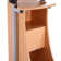 46.3'' H x 21.75'' W Laptop Cart with Wheels