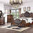 Nightstand, Brown Cherry-116952303