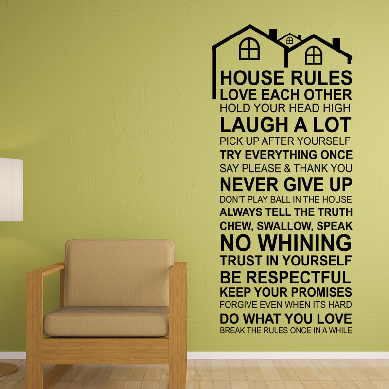 Non-Wall Damaging Wall Decal