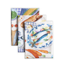 Spring Dish Towels for Drying Dishes or Boho Kitchen Towels with