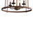 Gotterdammerung 4 - Light Dimmable Drum Chandelier