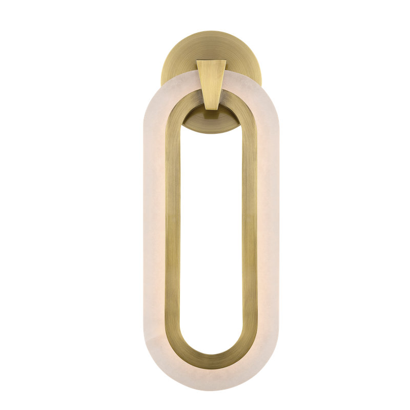Aurora 1 - Light LED Flush Mounted Sconce