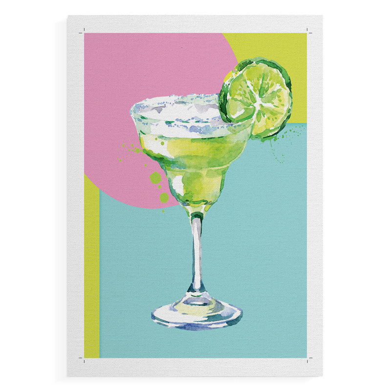 Margarita - impression sur toile seulement - non encadrée, H 18 po x l 12 po
