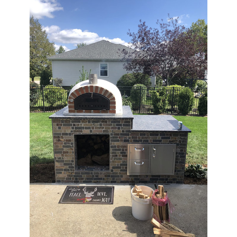 Authentic Pizza Ovens Stone Wood Burning Pizza Oven