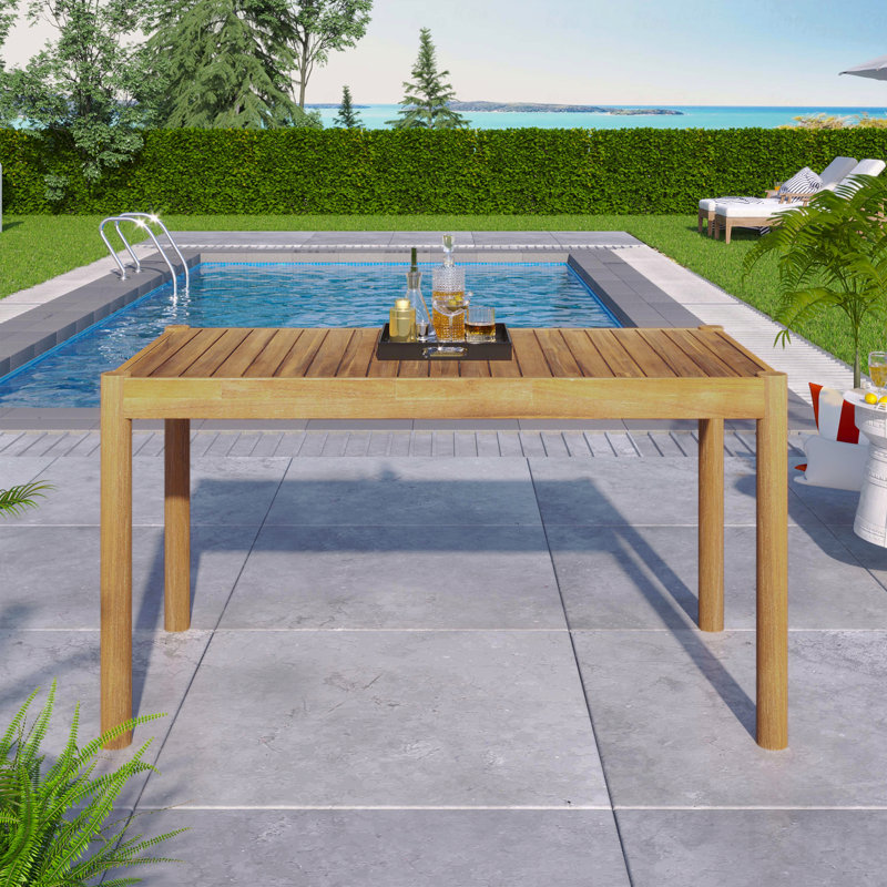 Table de salle à manger de patio