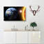 The Sun And Earth - Wrapped Canvas-55358989