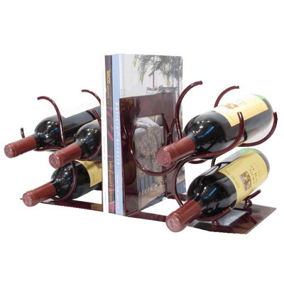 Wine Bottle Rack in Black