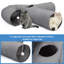 Tunnel pour chat 3 voies en forme de U extensible-908236452