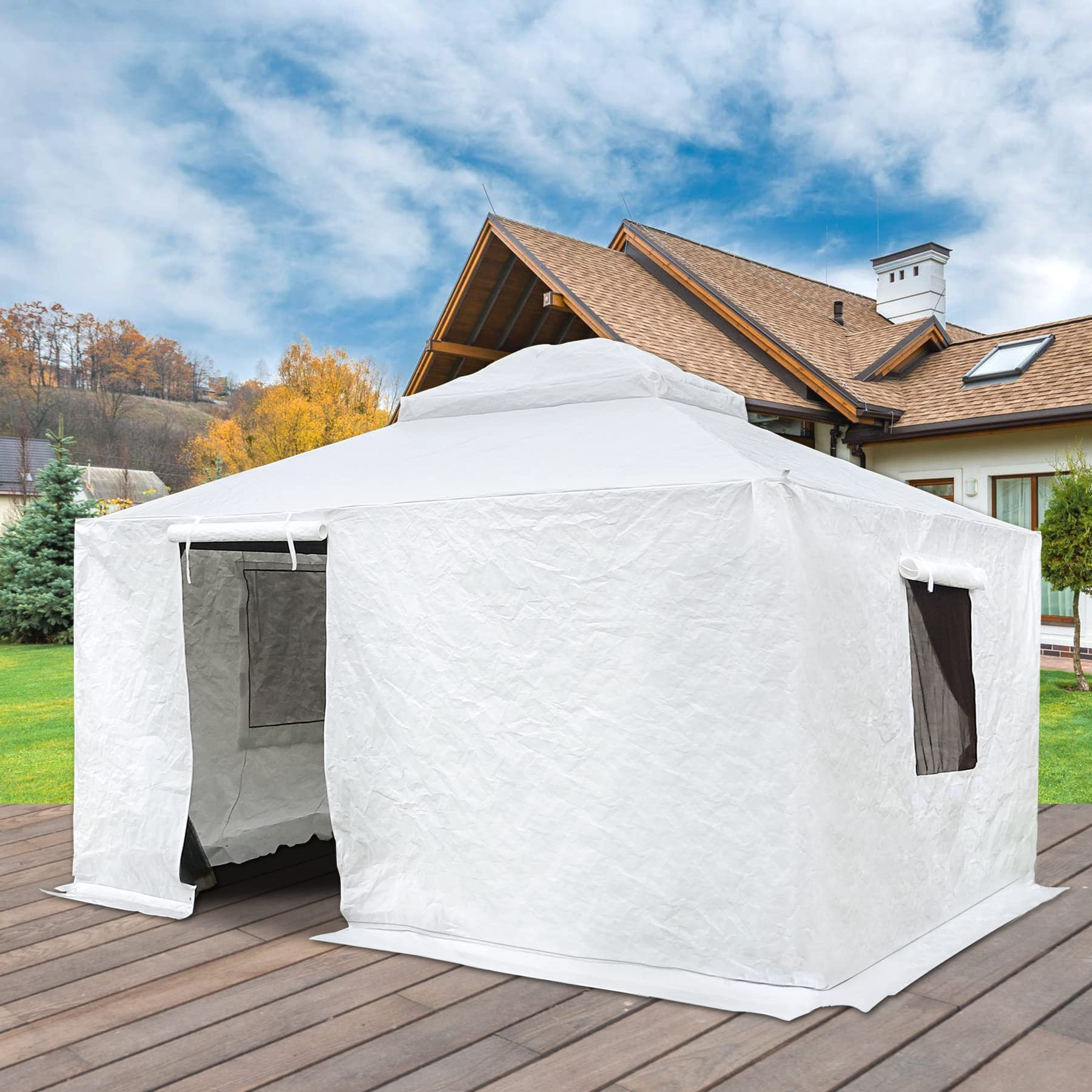Ubesgoo Tente de douche pour salle de bain 1 personne pop up camping et  Commentaires - Wayfair Canada