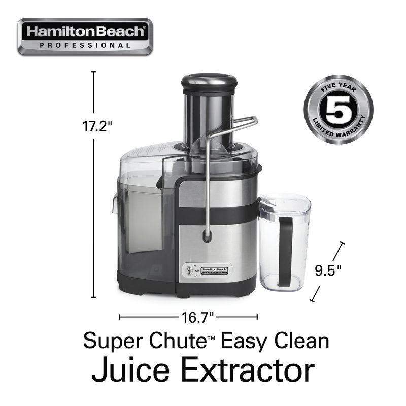 Hamilton Beach® Professional Super Chute Easy Clean Juice Extractor