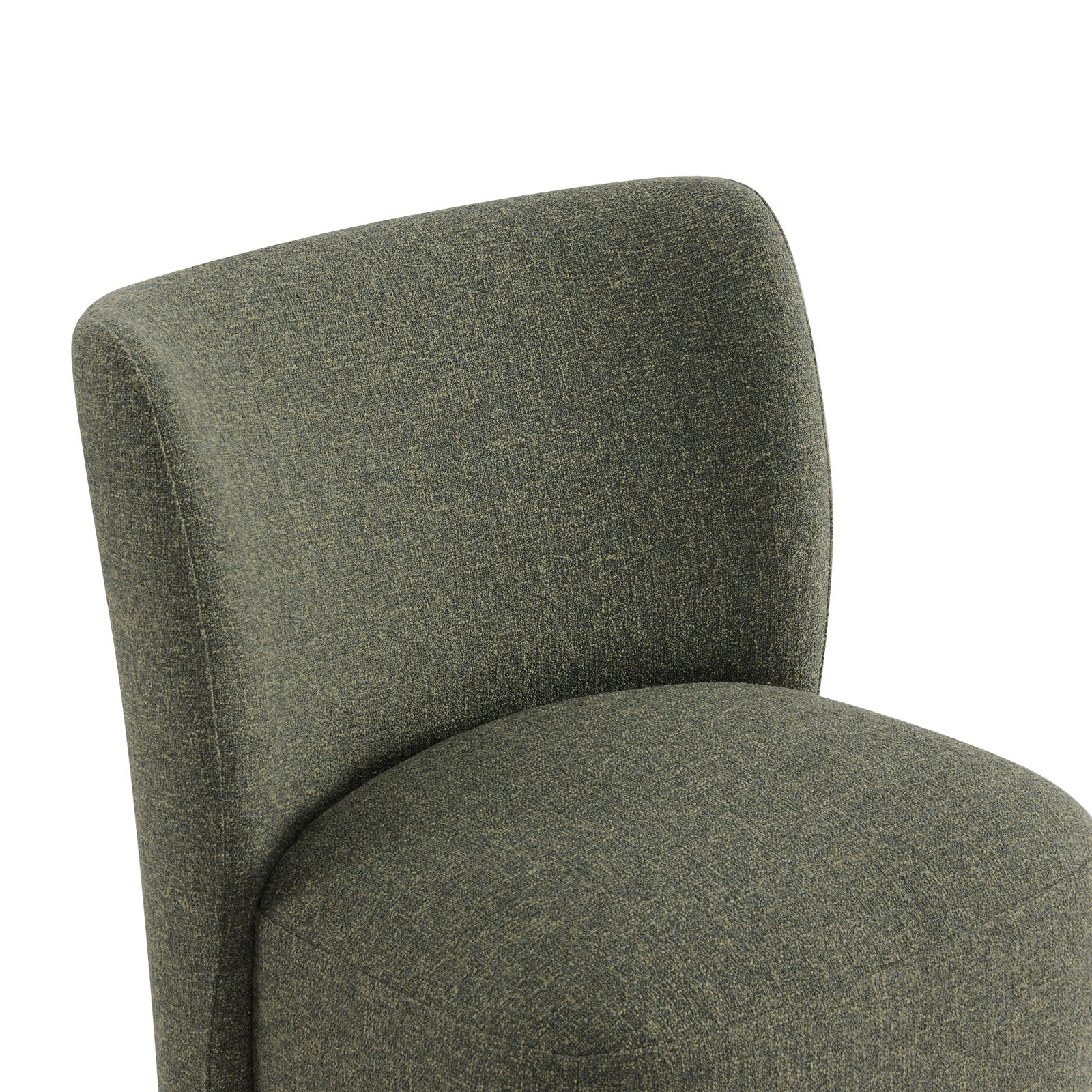 Madie Upholstered Dining Chair, Hemp