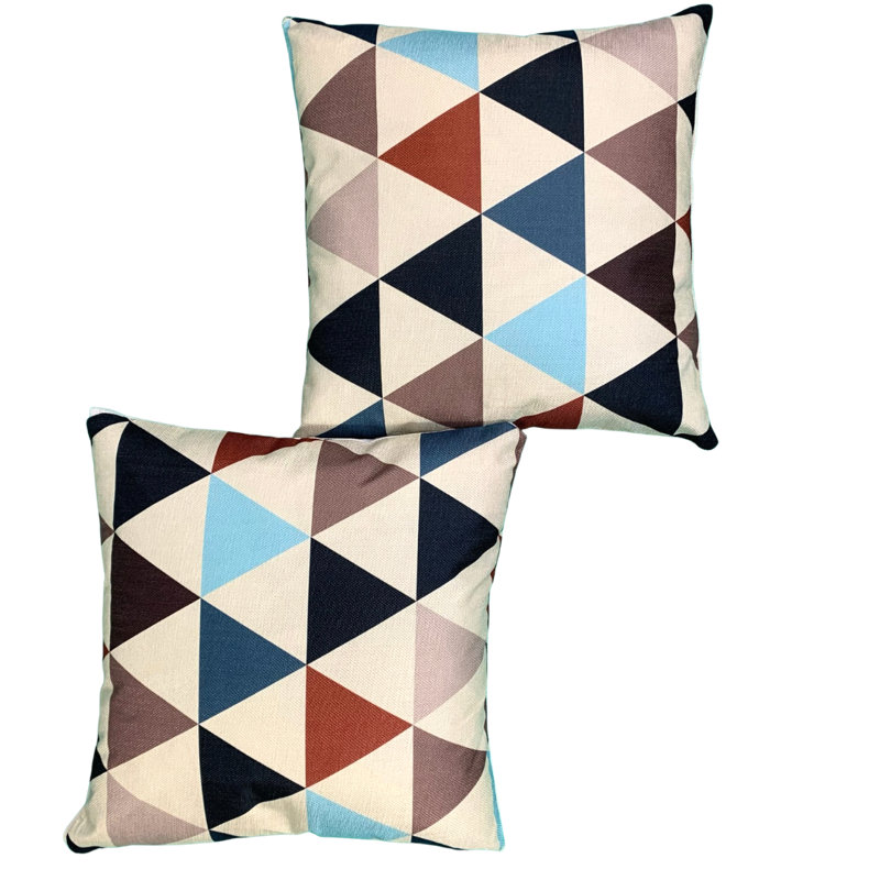 Aunya Chevron Square Cushion