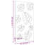 Adalynna Steel Wall Decor