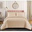 Kazanovicz Polyester No Pattern Bedspread-1623043195-1623043198