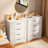 Ergica 4-Drawer Wooden Dresser-1102231981-1091735395