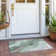 Machine Washable Indoor/Outdoor Claudian ACN1530 Green Rug