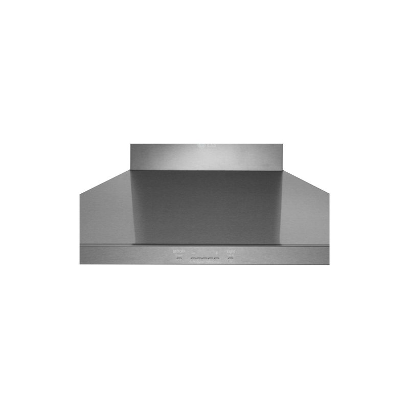 36" 600 CFM Ducted Wall Mount Range Hood with Nightlight, Wi-Fi, Remote Control Included, Black, 30"