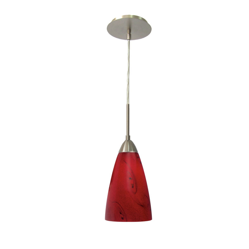 Kellaman 1 - Light Single Pendant, Nova, Satin Nickel
