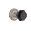 Rope Rosette with Waldorf Black Door Knob-1009829240-1009829244