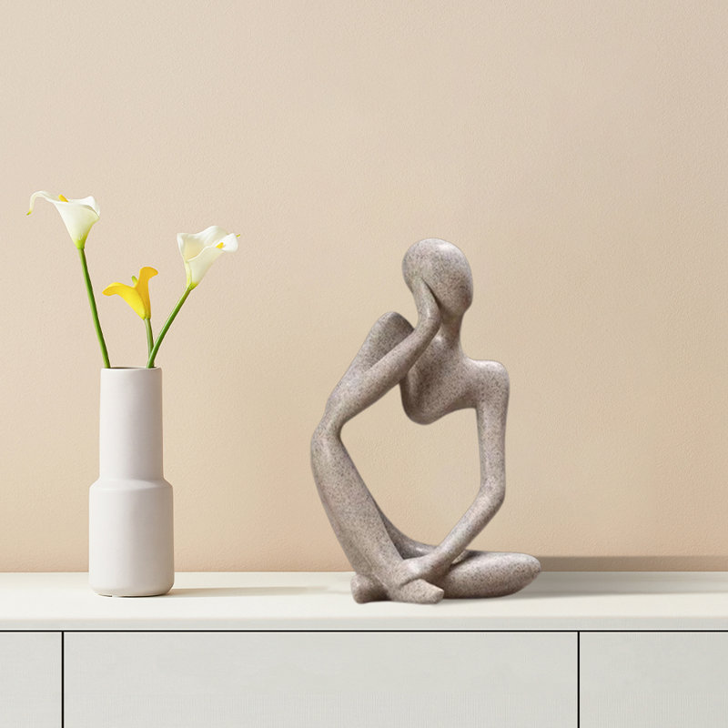Décoration élégante en résine - parfaite pour les tables de salle à manger, les bureaux et les bureaux