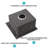 15 Inch Drop In Kitchen Sink - 15 " X 15" X 9" Kitchen Sink Stainless Steel 16 Gauge Workstation Sink Drop-In Topmount Single Bowl Kitchen Sink