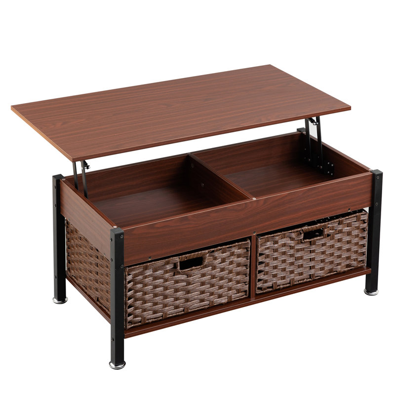 Table basse Seira, Brun