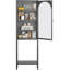 Armoire de rangement vitrée en métal-1087164302