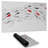 Swimming fish wave - 14.00"x24.25" Desk mat