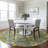 Premium Machine Washable Bradenburg AMF160 Yellow Rug-356639435