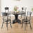 Medieval Solid Wood Side Dining Chairs-349478019