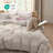 Bedsure Microfiber Duvet Cover Oversized King Size - Prewashed Cotton-Like Extra Soft Bedding Set (Set of 3)-907706980-907706783