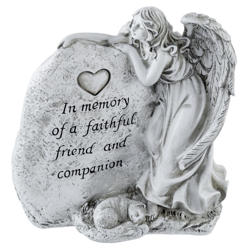Resin Pet Memorial Garden Stone