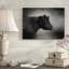 Art mural sur toile tendue - Art mural «Portrait of the Black Angus» par Jai Johnson pour décoration de salon, de chambre à coucher ou de bureau - 24 x 32-31454017