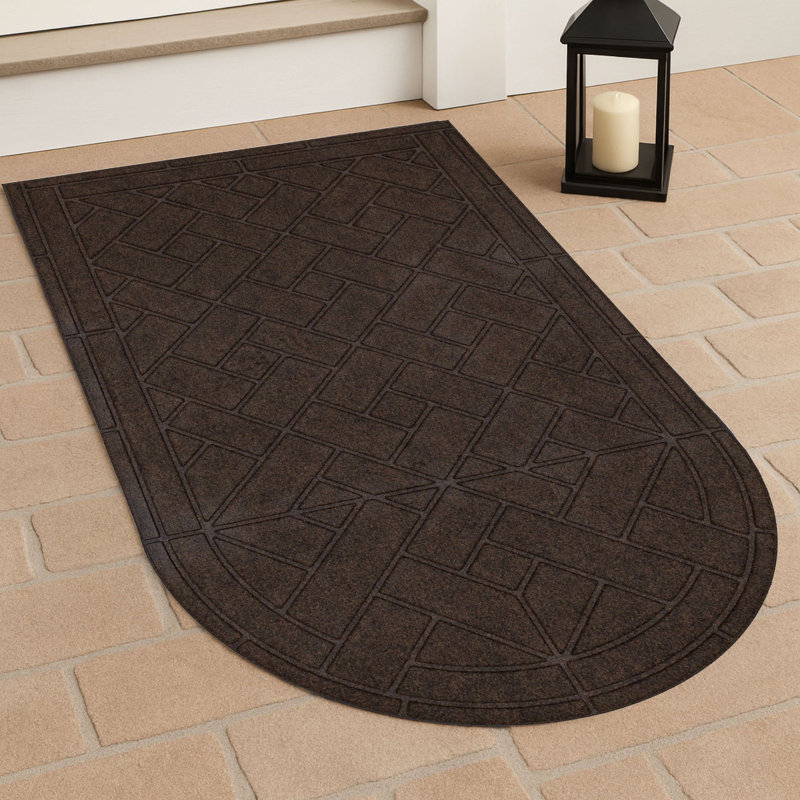 Paillasson Diagonal Pavers, Brun