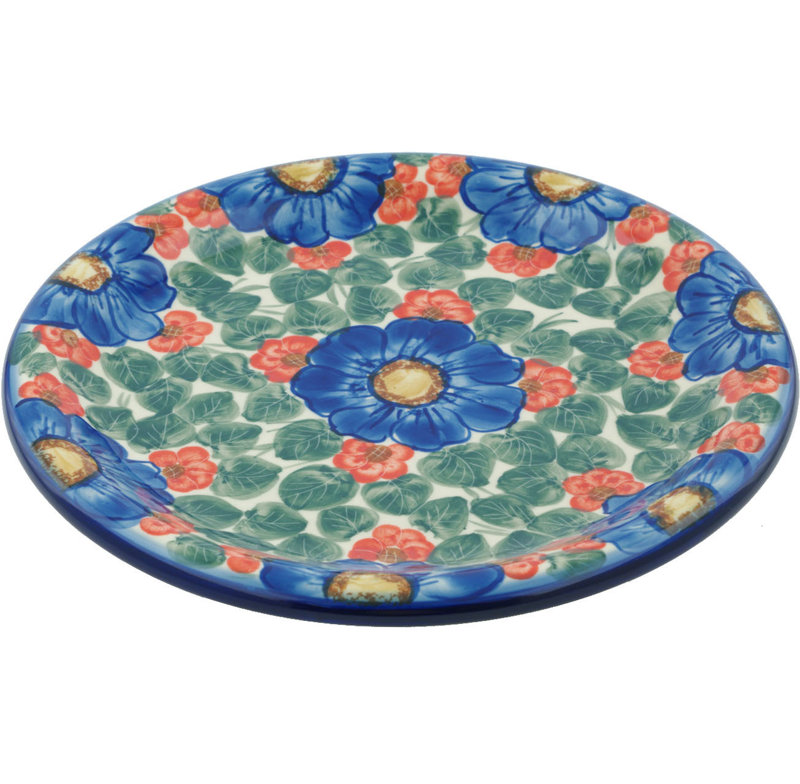 Flowers In Bloom Ceramic Decorative Plate 1