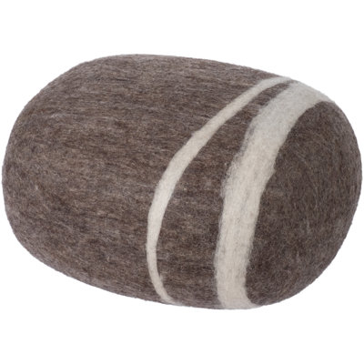 Alwin 40cm Wide Oval Pouffe Ottoman