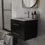 Meuble-lavabo mural avec lavabo et tiroirs doubles-1191411794