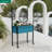 Self-Watering Elevated Planter with Trellis