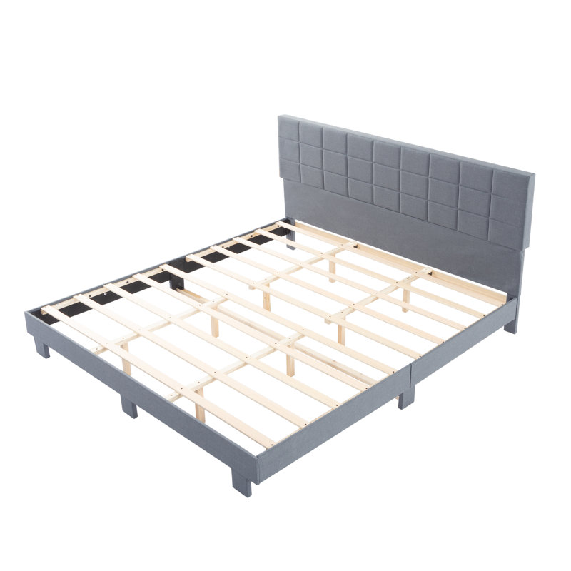 Light Grey Bedroom Bed Frame, Light Gray
