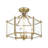 Djamshid Glass Semi Flush Mount-1465014853