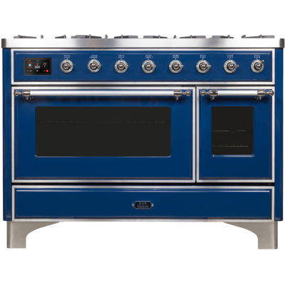 Majestic II 48" 5.02 cu. ft. Freestanding Dual Fuel Range with Griddle